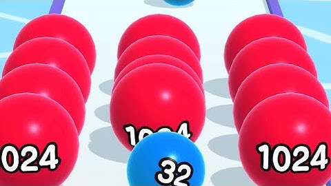 BallRun2048 | All Levels Gameplay Walkthrough Android, ios Game - Level 105