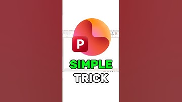 Simple PowerPoint Trick! #powerpoint #powerpointpresenation #powerpointtipsandtricks