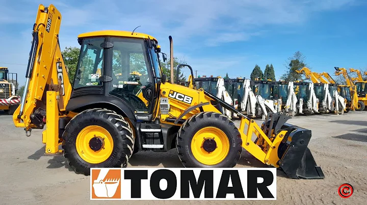 JCB 4CX 2018R 0067 tel. +48 575 316 333 backhoe loader koparko ładowarka