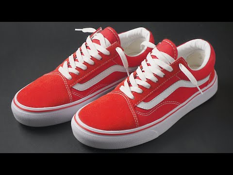 How to Lace Vans Old Skool (Cool Way) 🔥👟