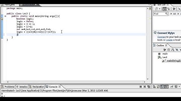 [转发收藏]零基础java教学 从零码起 第三集 逻辑变量 逻辑表达式 条件句
