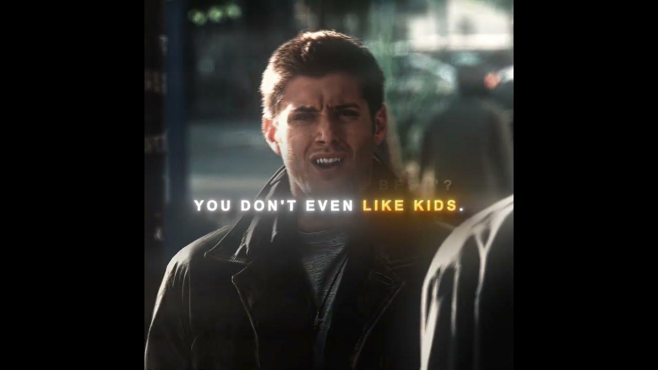 Kids Are The Best 🤣 - SAM x DEAN WINCHESTER {4K} - " Supernatural " || Under Your Spell (Slowed)
