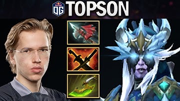 OG.TOPSON SMURF DROW RANGER WITH SWIFT BLINK - DOTA 2 7.28 GAMEPLAY