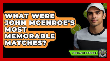 What Were John McEnroe