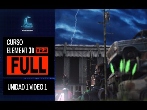 Aprende Element 3D After Effects - Unidad 1 Video 1