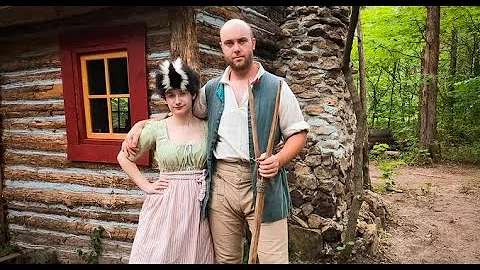 1820s 4th of July Cooking |Primitive Meat BBQ| Por...
