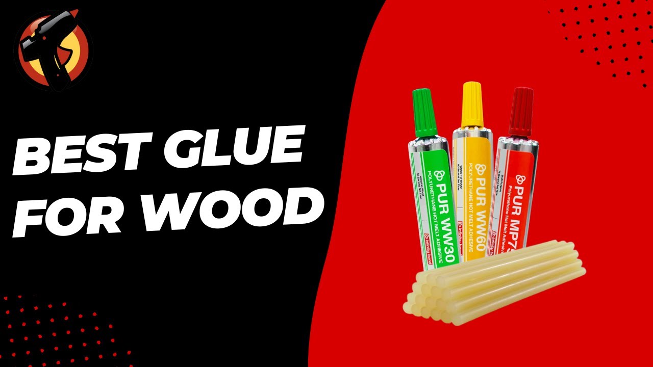 Glue Stick Comparison.Themisto Yellow Vs Black Glue stick On different  Materials 