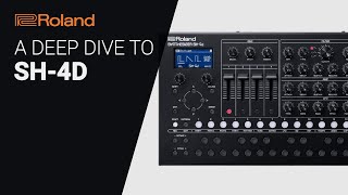 The Roland SH-4D Synthesizer complete guide walkthrough tutorial