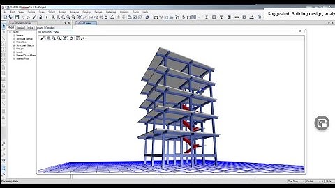 Get Volume of concrete from Etabs Model - Beam Column Slab Foundation Stair Materials Estimating