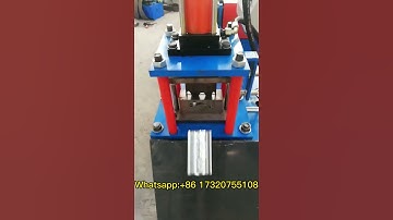 Roller shutter door slats making machine