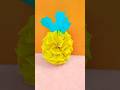 HOW TO MAKE PAPER PINEAPPLE🍍| DIY Origami Pineapple #Papercraft #Diy #diycraftideas