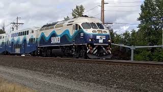 Американский пассажирский дизель-поезд Sounder