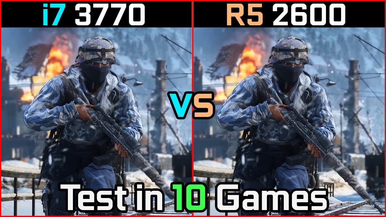 Core I7 3770 Vs Ryzen 5 2600 Test In 10 Games Ryzen Intel Comparison core-i7-3770-vs-ryzen-5-2600-test-in-10-games-ryzen-intel-comparison