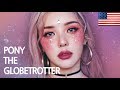 🌎 PONY THE GLOBETROTTER 🌺 Coachella Festival Make up (With sub) Palm Springs