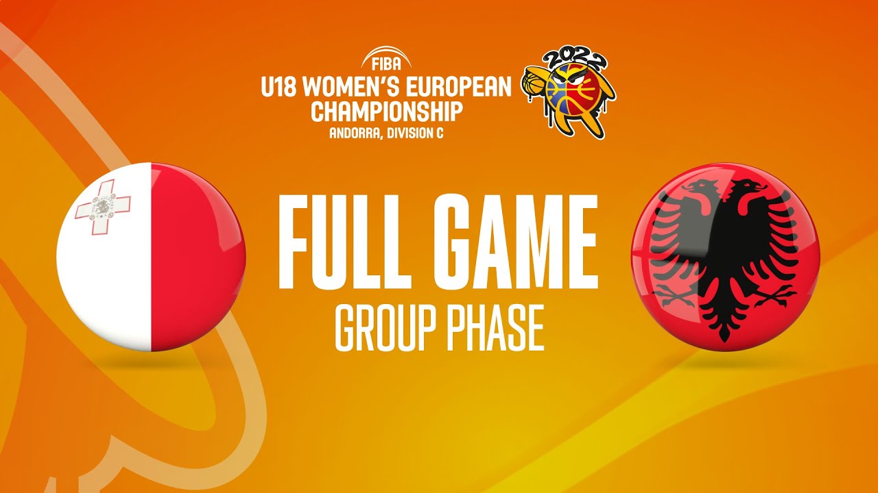 Malta v Albania | Full Basketball Game | FIBA U18 Women's European Championship 2022