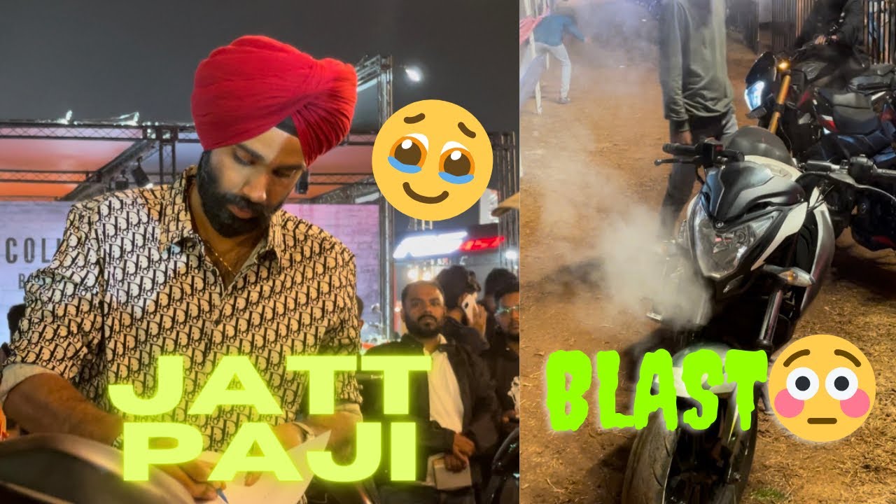 We met @jattprabhjot at IBW😍 | ns coolent got blast😳😭 | Vlog-11 | mister.mithil |