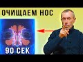 Очищаем Заложенный Нос Одним Движением, за 90 Секунд!