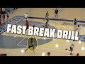 Rush drill  great transition basketball drill to help your fast breaks