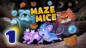 Maze Mice — Part 1 | Bullet Heaven Roguelite | TrampolineTales Gameplay