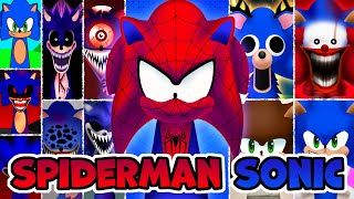 My New Sprunki Oc Sonic New Phase 61 Spiderman Sonic
