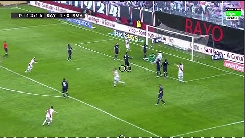 Rayo Vallecano vs Real Madrid 2-3 2016