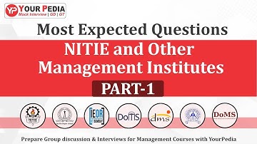 Expected questions for NITIE Bombay & other Management programs in IISc & IIT