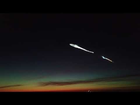 SpaceX Iridium 4 Launch from Alhambra, CA