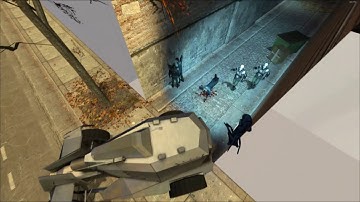 Half-Life 2 out of bounds