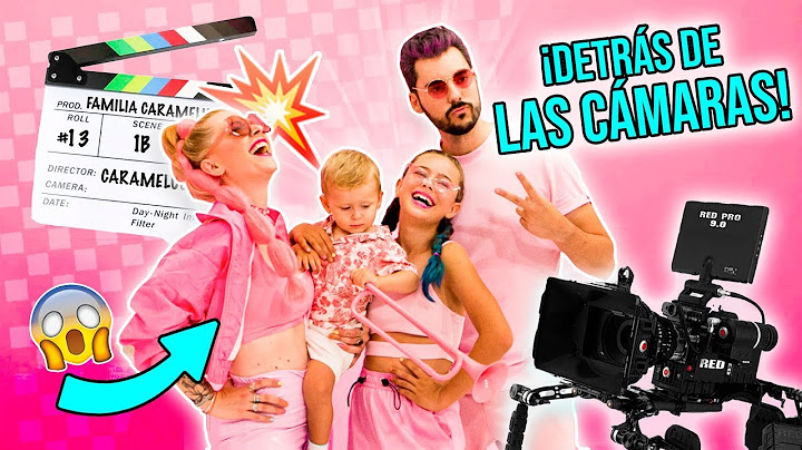 DETRÁS DE CÁMARAS DE "EL BAILE DEL BOOM" 🎬🎤 Familia Carameluchi