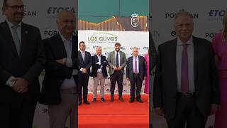 El presidente, Fernando López Miras, inaugura el parque comercial y de ocio ‘Los Olivos’ en Cieza.