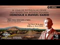 Homenaje a Manuel Gamio