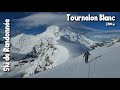 Ski de randonne  tournelon blanc  3700 m