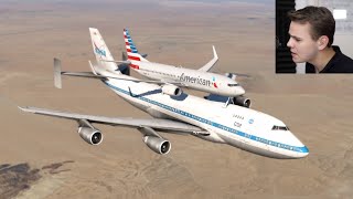 Using THE 747 Carrier To Transport Airliners (it works)