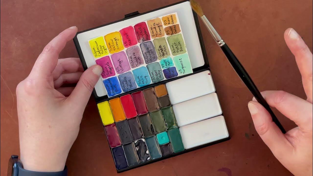 Art Toolkit Folio Palette Setup and Swatching YouTube