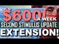 BREAKING! More Stimulus $600 FPUC UPDATE | SECOND STIMULUS CHECK UPDATE & Stimulus Package GOOD NEWS