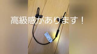 《Bluetoothイヤホン》おフランス製のBluetoothイヤホン買ってみた。