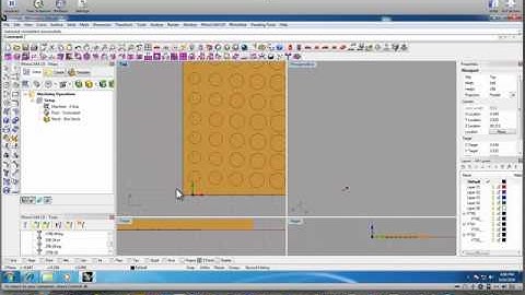 RhinoCAM Stock Setup