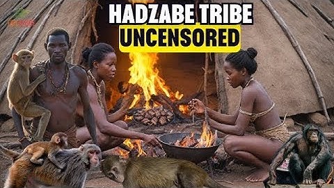 Feast on MONKEYS and Life with MULTIPLE WIVES of the Hadzabe Tribe! | Travel Documentary