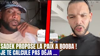 Booba Ridiculise Sadek après avoir lui demander la paix, je te calcule pas déjà !