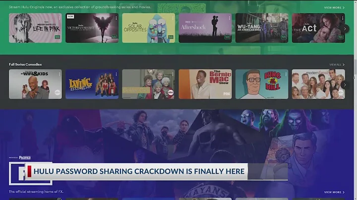 Hulu password sharing crackdown is finally here