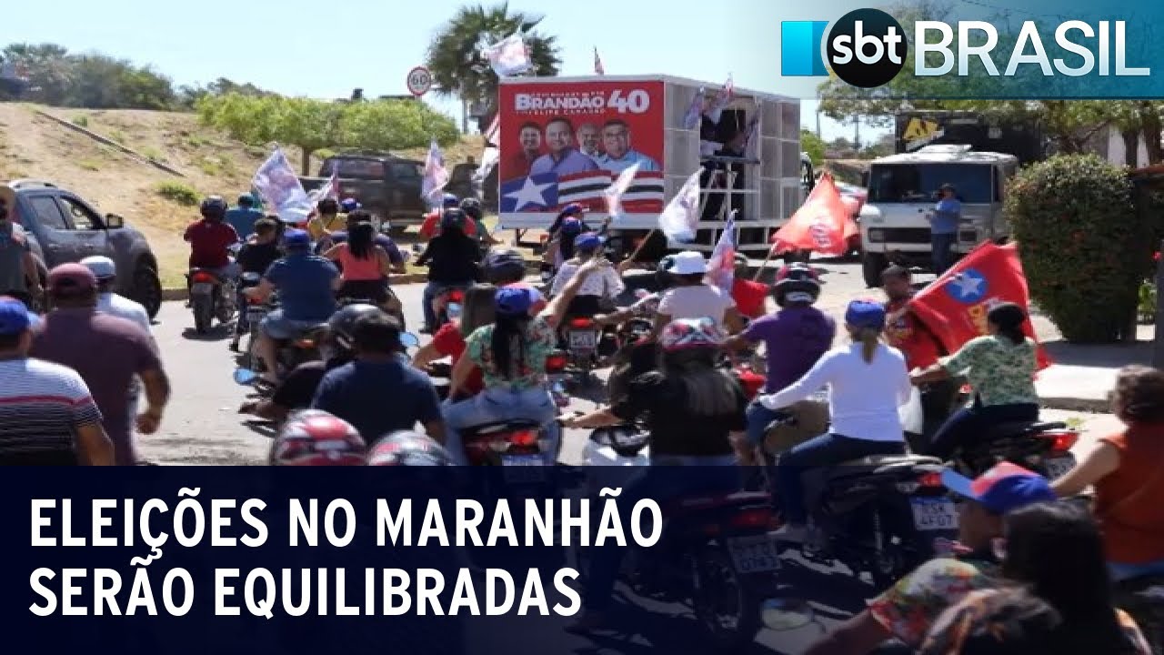 Maranhão: candidatos ao governo se preparam para disputa apertada | SBT Brasil (25/08/2022)