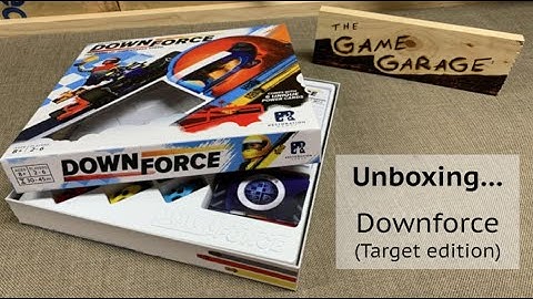tGG Unboxing 1: Downforce (Target edition)
