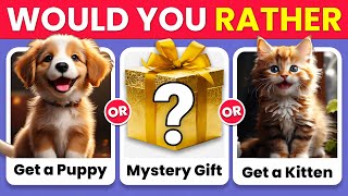 Would You Rather...? MYSTERY Gift Edition ❓Quiz TV