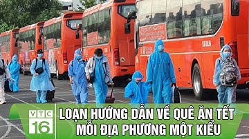 Loạn hướng dẫn về quê ăn Tết: Mỗi địa phương một kiểu | VTC16