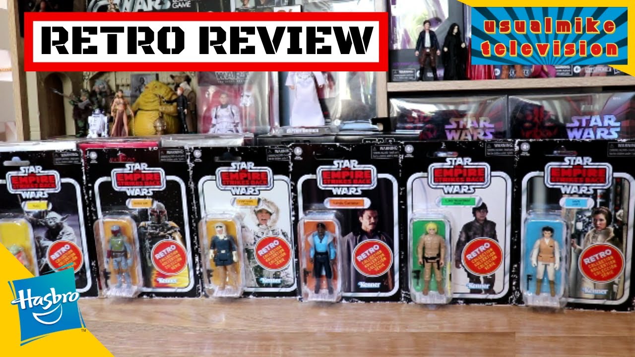 STAR WARS ACTION FIGURE EMPIRE STRIKES BACK RETRO COLLECTION REVIEW