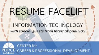 Resume Facelift Series: Tech with InternationalSOS screenshot 4