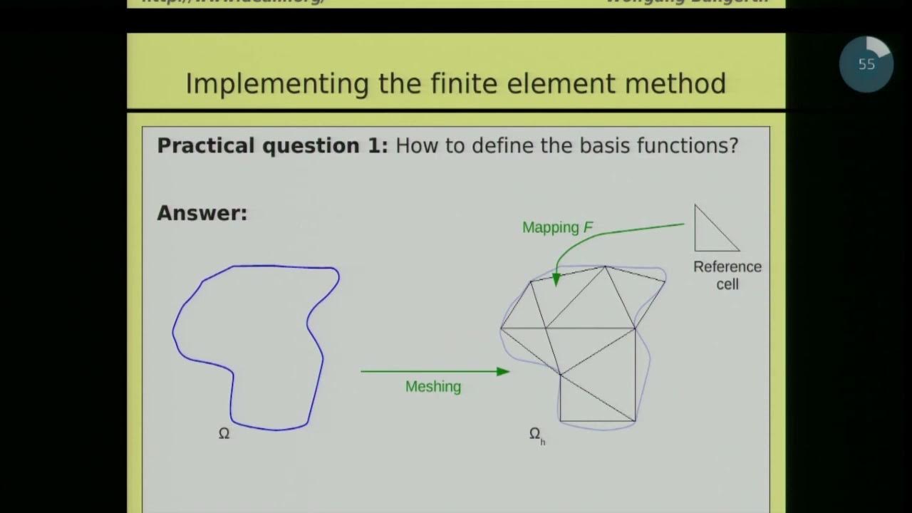 Finite element methods in scientific computing: Lecture 4 - YouTube