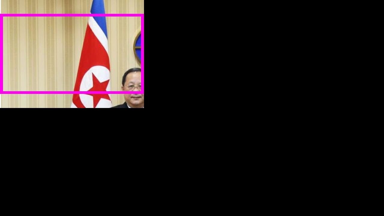Foreign Minister of the DPRK Ri Yong-ho pays a visit to Mongolia newspaper mockup