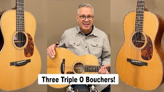 Video thumbnail of "Three Boucher Triple O Guitars Back To Back!"