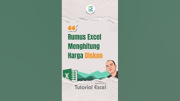 Rumus Diskon di Excel 🔢Hitung Otomatis Tanpa Ribet! #shorts #excel #excelpemula #tutorial #exceltips
